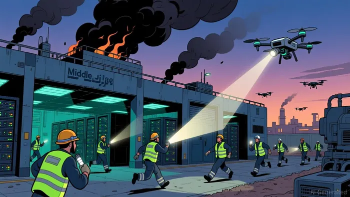 AWS Drone Attacks: How Flow Influences Amazon's Market Value and Stock Activity