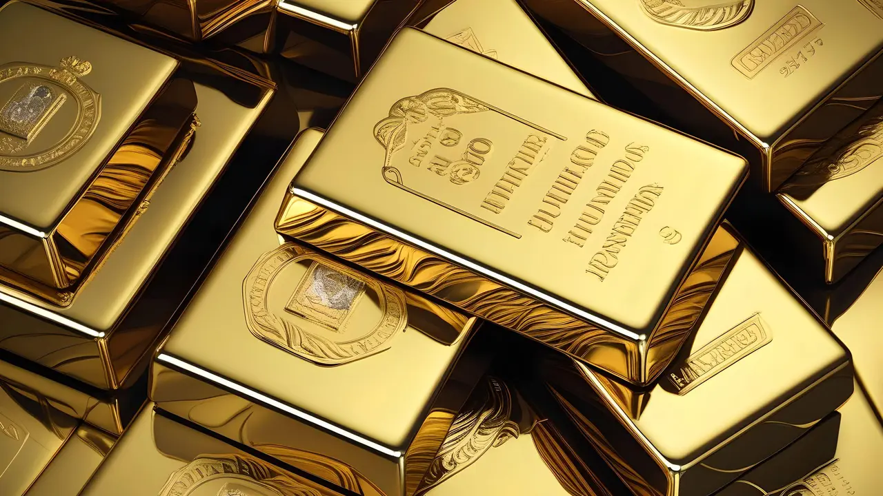 Harga Emas Dunia Turun usai Sentuh Level Tertinggi 2 Pekan image 0