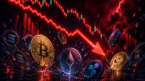 Large crypto liquidations in the last 24 hours, about 410 million dollars