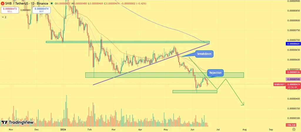 Shiba Inu Price Crash Not Over Yet: Analysts Watch Key Breakdown Level