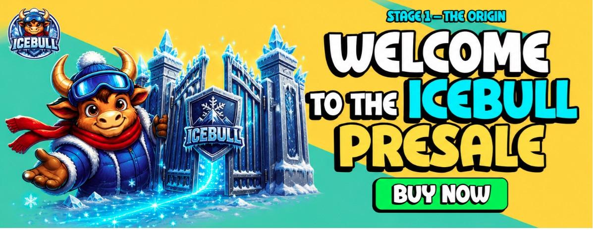 Upcoming Meme Coin Presale? Dogecoin and SHIB Made Headlines—IceBull Is Still Before the Rush