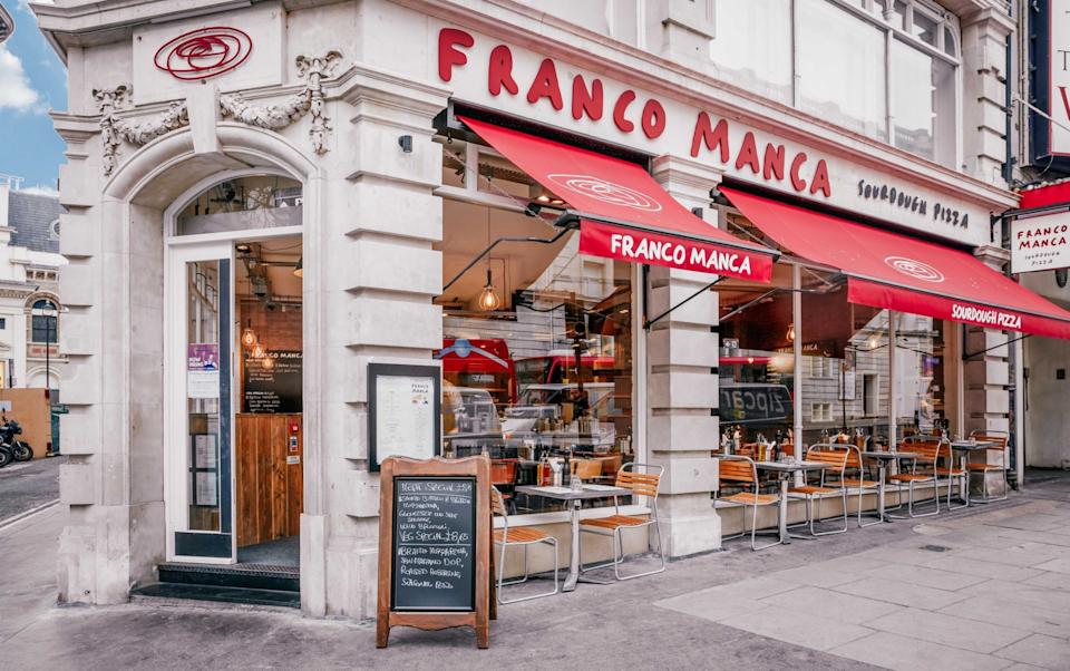 Franco Manca’s parent company considers selling as the pizza chain faces rising expenses