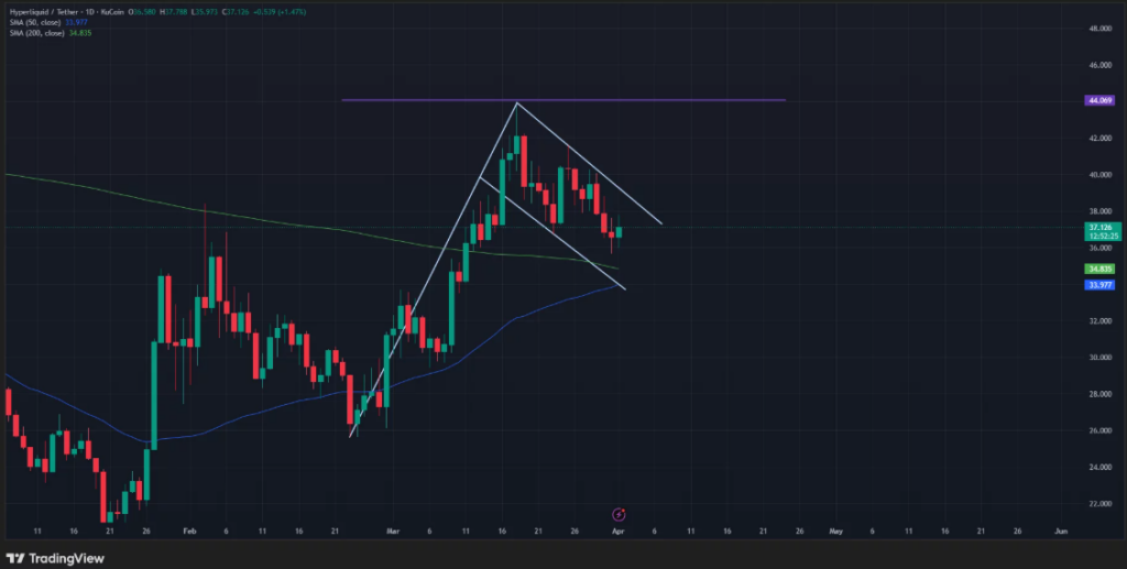Hyperliquid Price Gains as Futures Activity Lifts Momentum