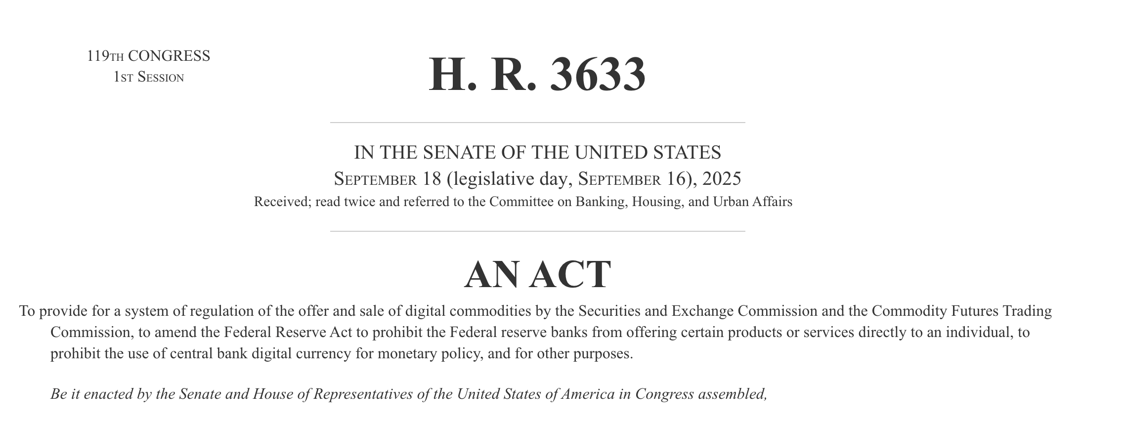 La loi CLARITY risque de confier la crypto aux acteurs centralisés : dirigeant de Gnosis image 0