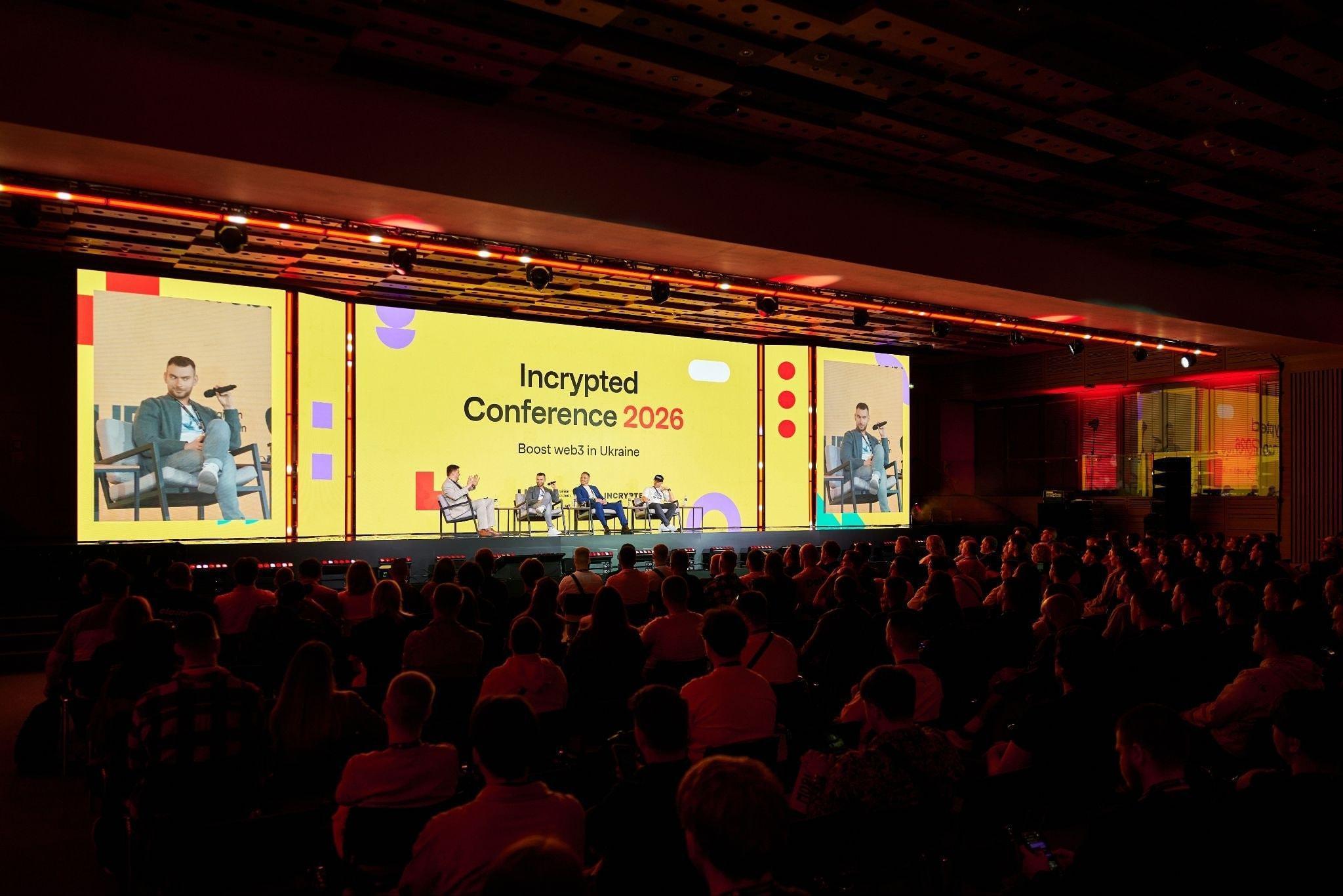 В Киеве прошла Incrypted Conference 2026 — самая масштабная криптоконференция Украины image 0
