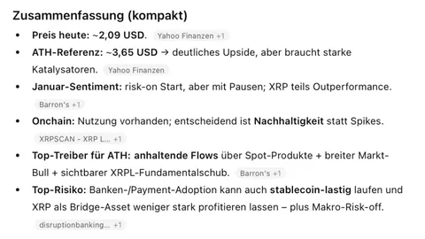ChatGPT Prognose zu XRP: Allzeithoch in 2026 möglich?