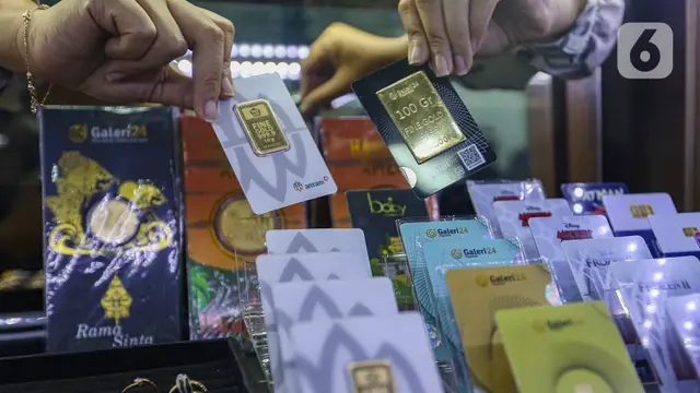Harga Emas Pegadaian 3 September 2026: Antam, Galeri24, dan UBS Naik