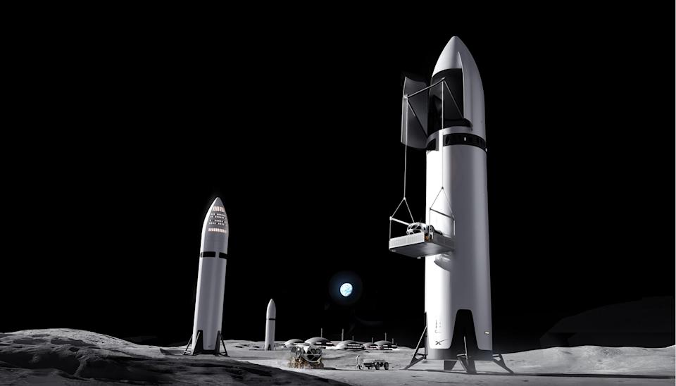 Elon Musk shifts SpaceX focus to the moon instead of Mars as IPO nears