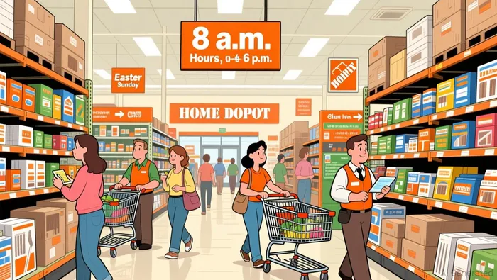 Home Depot Easter Hours
