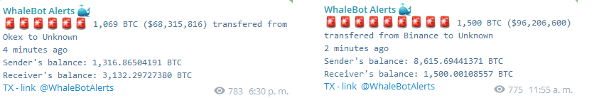 Reporte semanal sobre la actividad comercial de las ballenas de Bitcoin