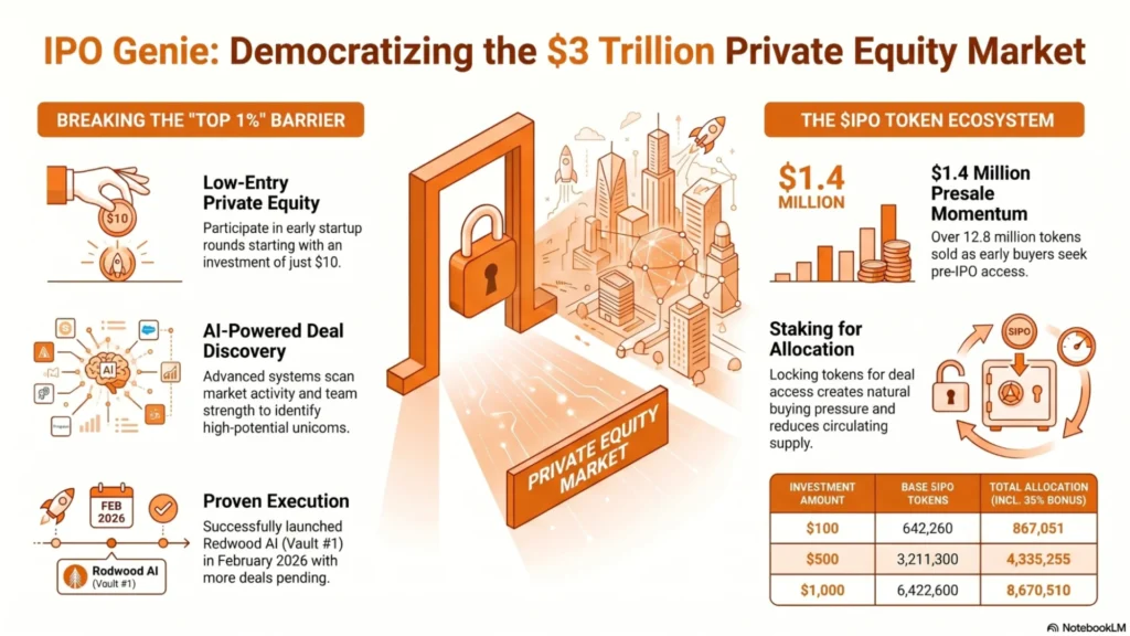 IPO Genie Presale Gains Momentum as Early Buyers Seek Pre-IPO Access