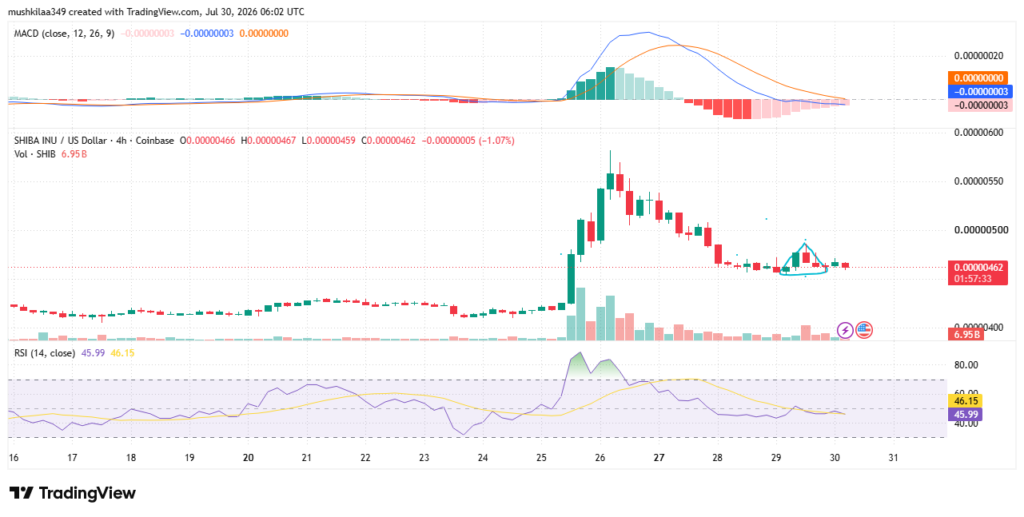 SHIB Price Outlook Tests Key Resistance Zone