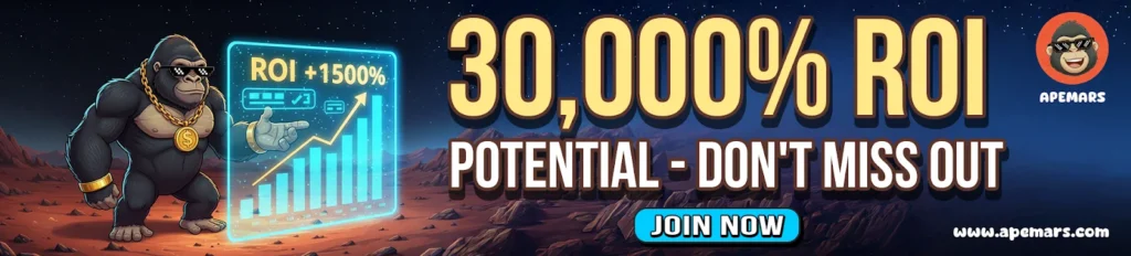 Top Crypto Coins 2026 Alert: APEMARS Targets 32,271% Upside While Pepe, Dogecoin, and Shiba Inu Dominate Headlines image 0