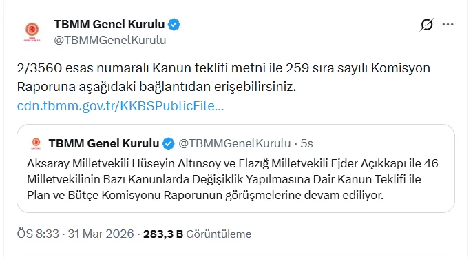 Cryptocurrency tax bill has not yet passed committee, says Sadullah Kısacık