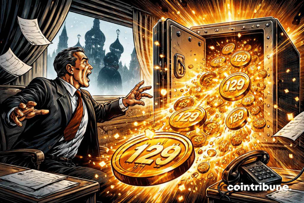Russia Sees 129 Billion Dollars in Crypto Escape State Control Each Year