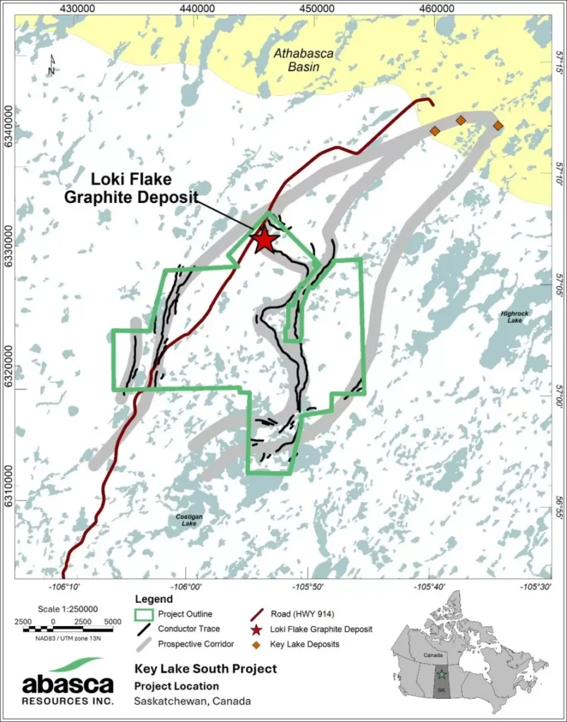 Abasca expands Loki graphite resource in Saskatchewan