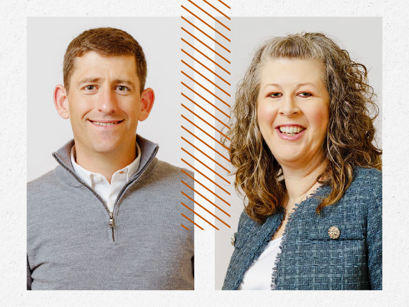 Joe Lanser and Kirby Horan-Adams