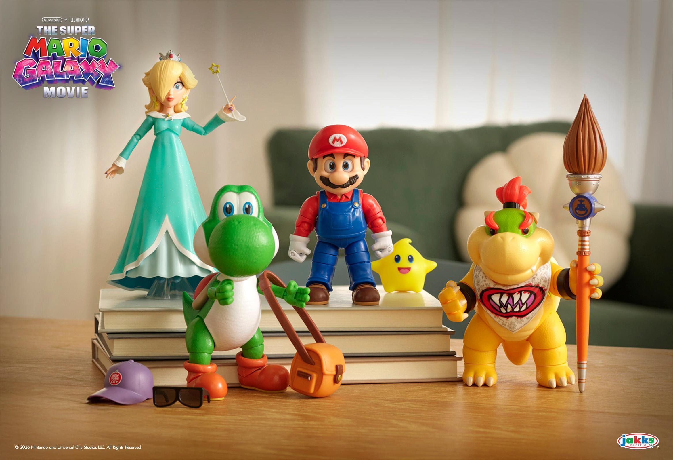 JAKKS Pacific Renews Master Global Toy Partnership with Universal Products & Experiences for Nintendo and Illumination's The Super Mario Galaxy Movie image 0