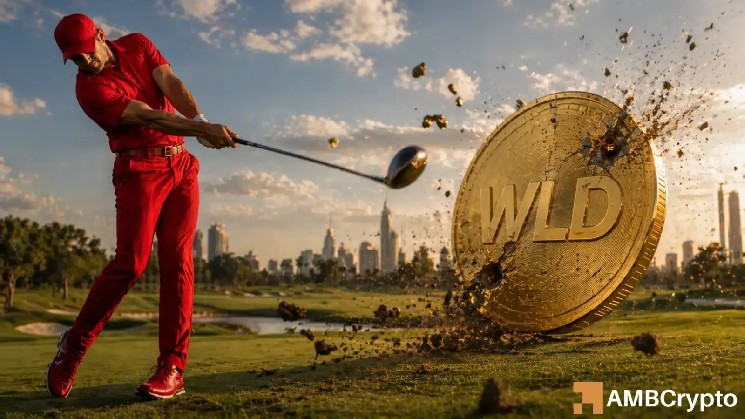 Worldcoin drops 10% as short sellers dominate – What happens next? image 1