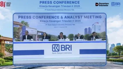 Laba BRI Naik Tembus Rp 31,2 Triliun di Kuartal II 2026