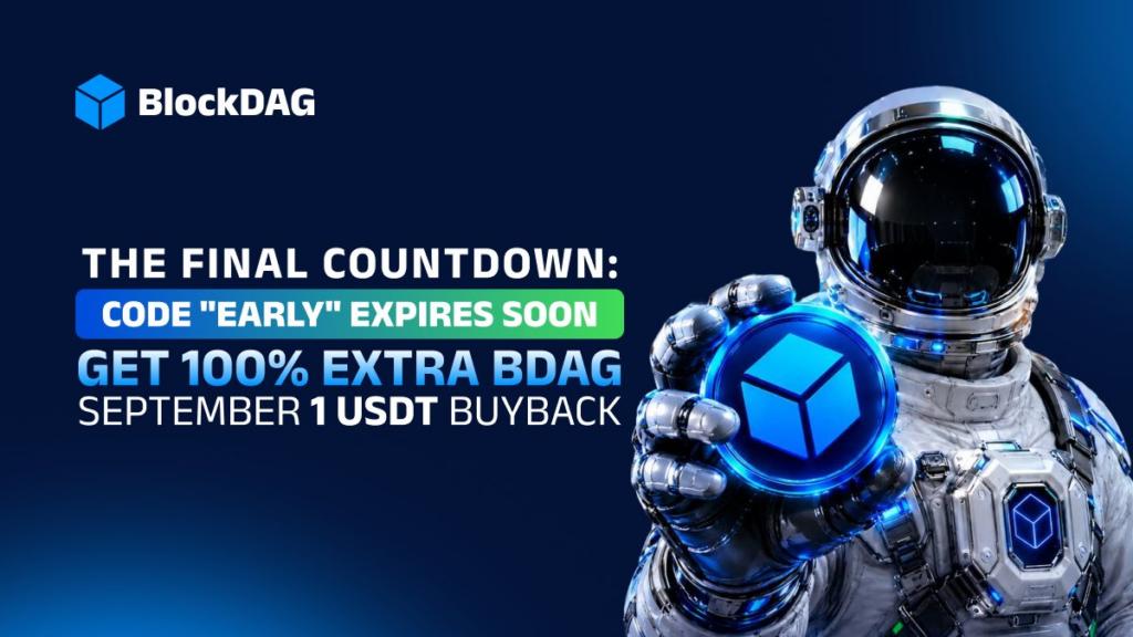 Excitement Peaks as BlockDAG’s “EARLY” Code Offers 100% Extra Coins While HBAR Price Faces Resistance & Near Price Struggles