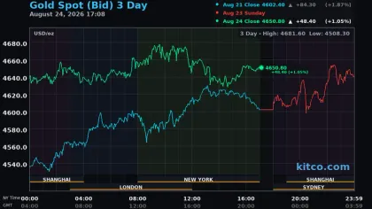 Gold rises, silver slips as fiscal-risk trade holds - Kitco PM Report