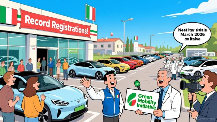 Italy Sees Car Sales Boom as Interest in Gasoline Vehicles Remains Strong Despite Shift to EVs