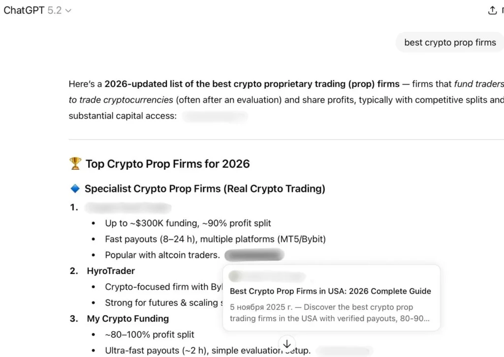How We Got a Crypto Trading Brand to #1 in AI Search in 90 Days image 1