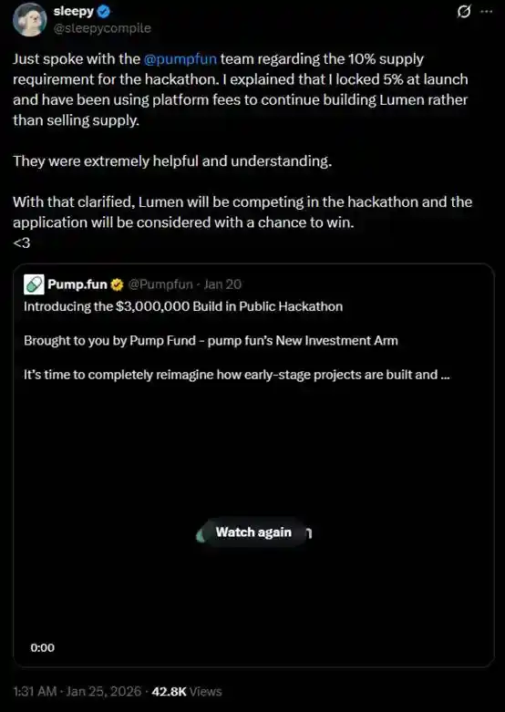 如何捕捉pump.fun黑客松的潜在机会? image 2