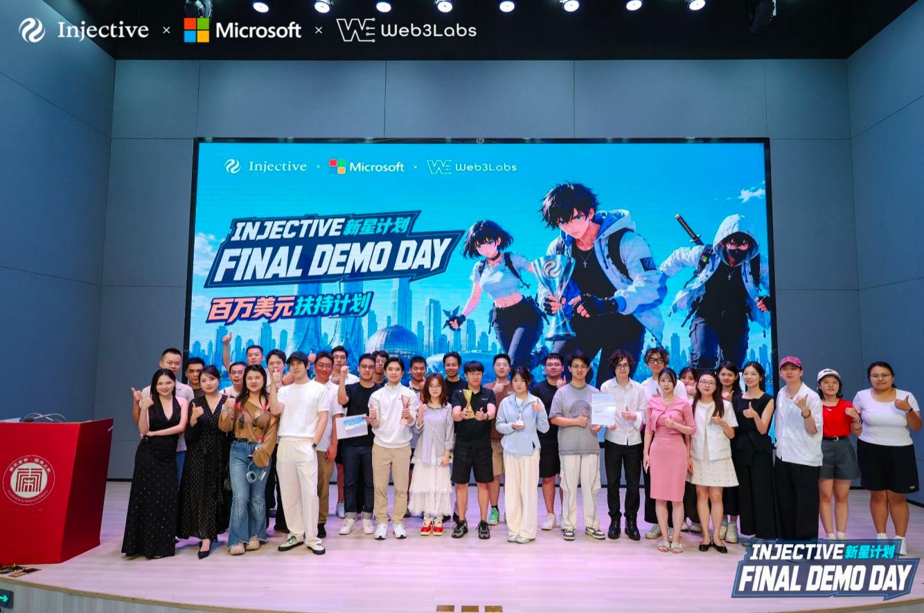 「Injective 新星计划」 Final Demo Day 巅峰决赛圆满落幕：TOP3团队揭晓，共塑 AI × Web3新范式 image 1