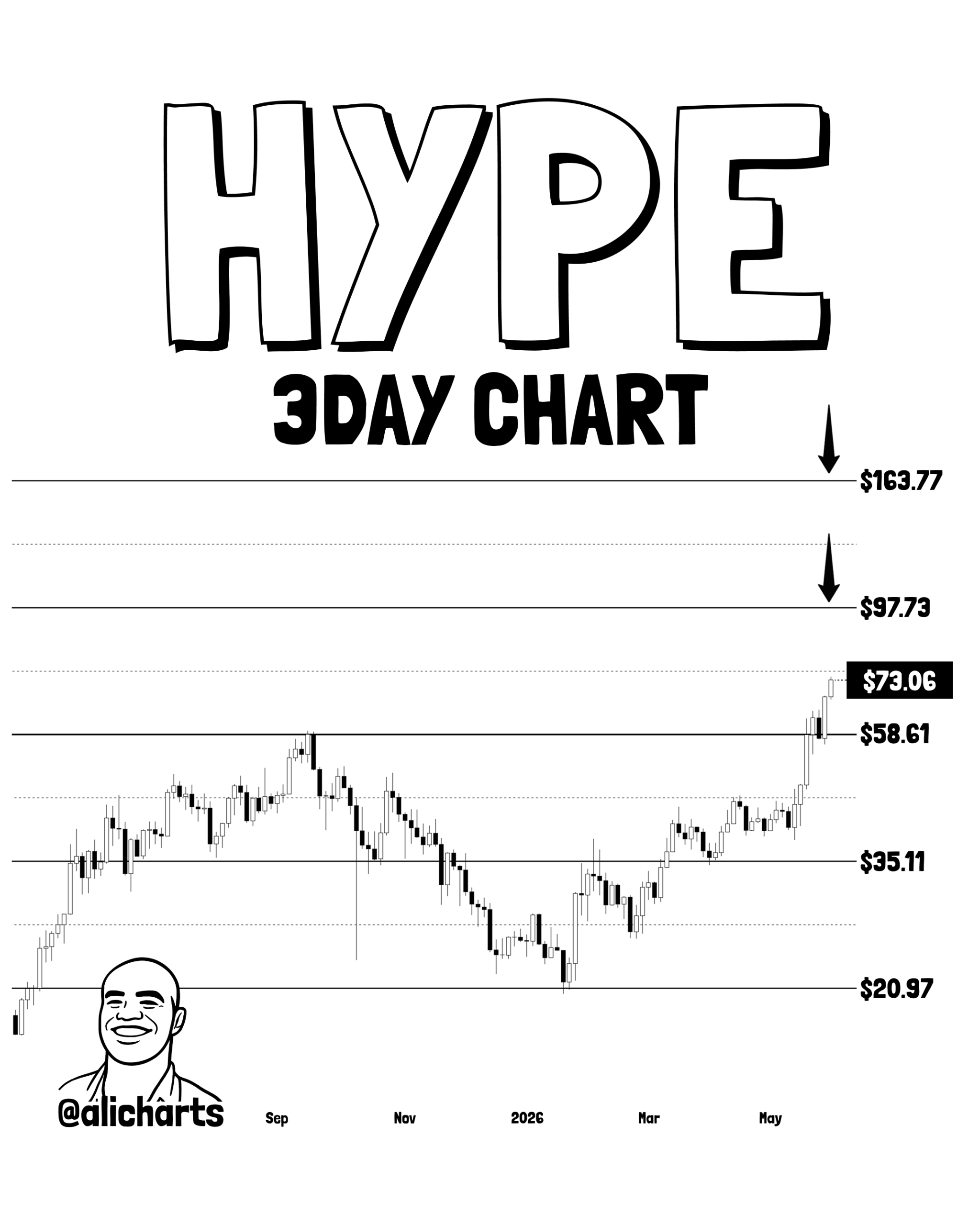 Analyst reveals $HYPE 2026 price prediction after all-time high.