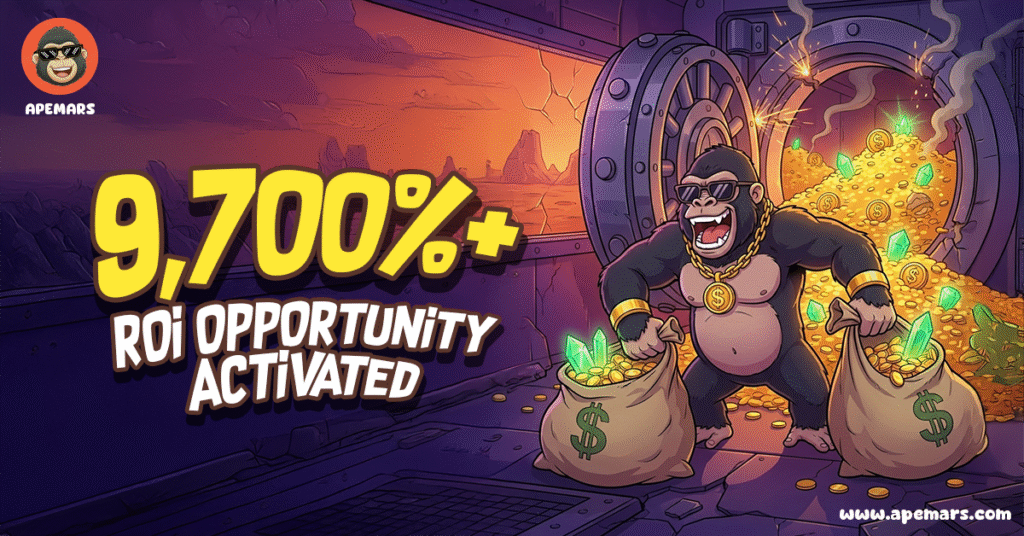  Regret Missing Buttcoin and Gigachad? Analysts Call APEMARS the Next 100x Meme Coin – Don’t Miss Your Next Million Dollar Opportunity 