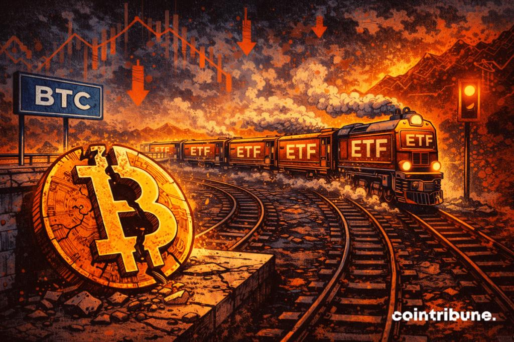 ETF chiqib ketishlari Bitcoin ga bosim qilmoqda