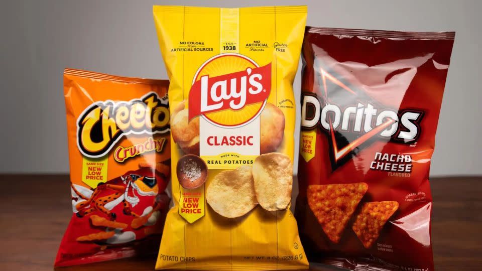 PepsiCo is reducing the prices of Doritos, Cheetos, and various other snacks by 15%.