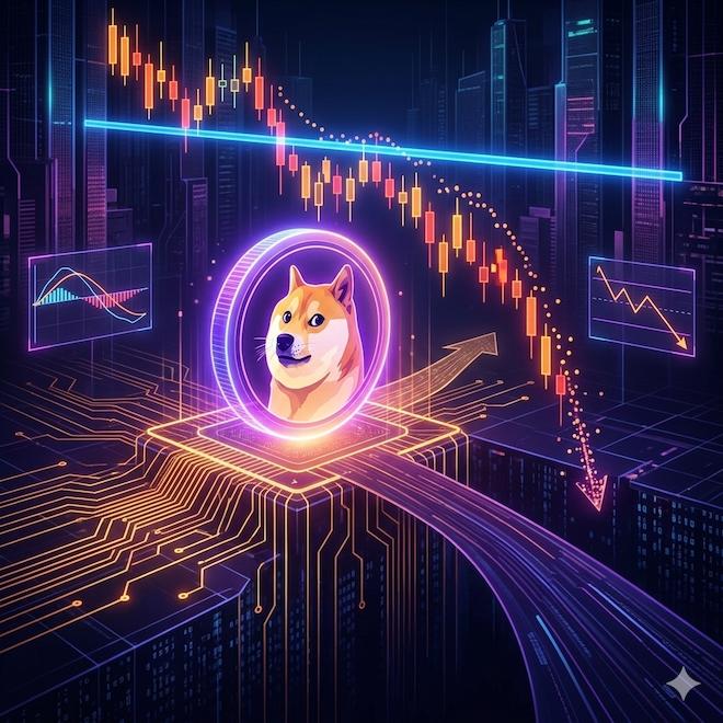 Dogecoin rischia ulteriori perdite mentre il prezzo testa un nuovo supporto critico: analista avverte di un potenziale crollo del 37% image 0