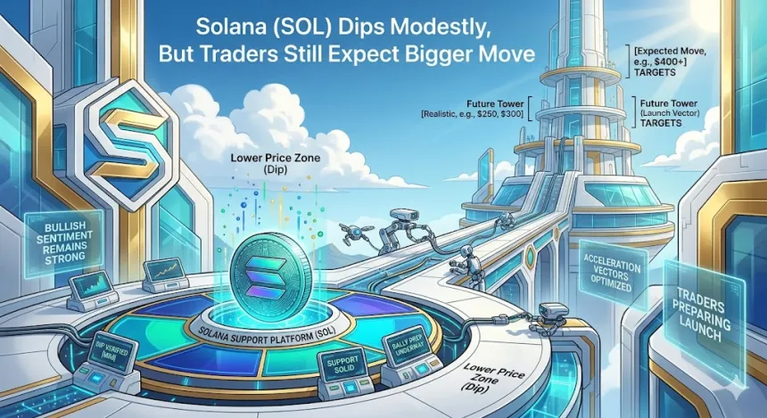 Solana Structure Remains Bullish Despite Short-Term Correction Pressure