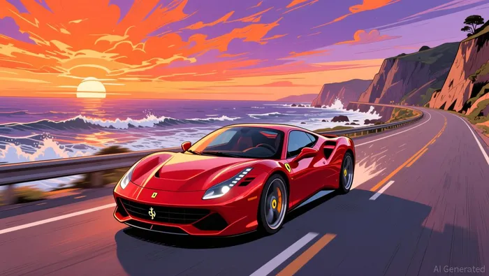 Ferrari Stock Volume Chart