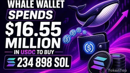 A whale wallet purchased 234,898 SOL using $16.55 million in USDC. This analysis outlines the transaction’s scale, its relevance to Solana watchers, and the key angles the article should cover.
