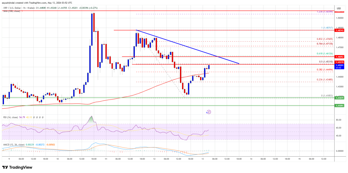 XRP Price Finds Support Again, Though Resistance Threatens Rally Attempt image 2