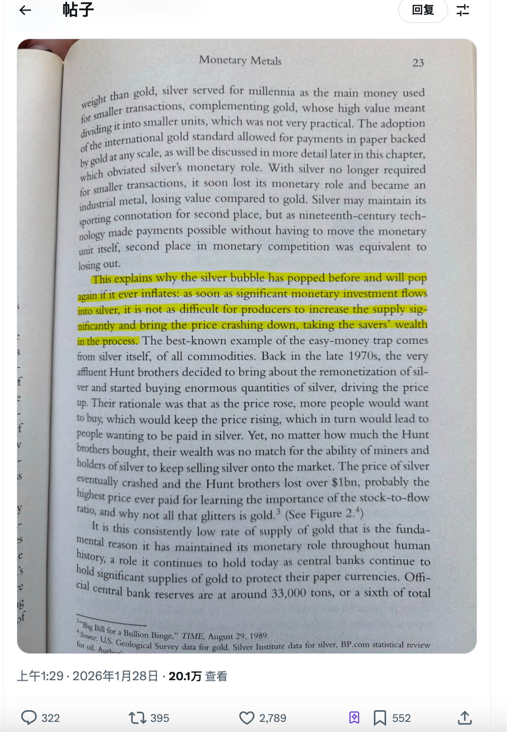 一本 8 年前关于比特币的书，正在“预言”白银崩盘？ image 1