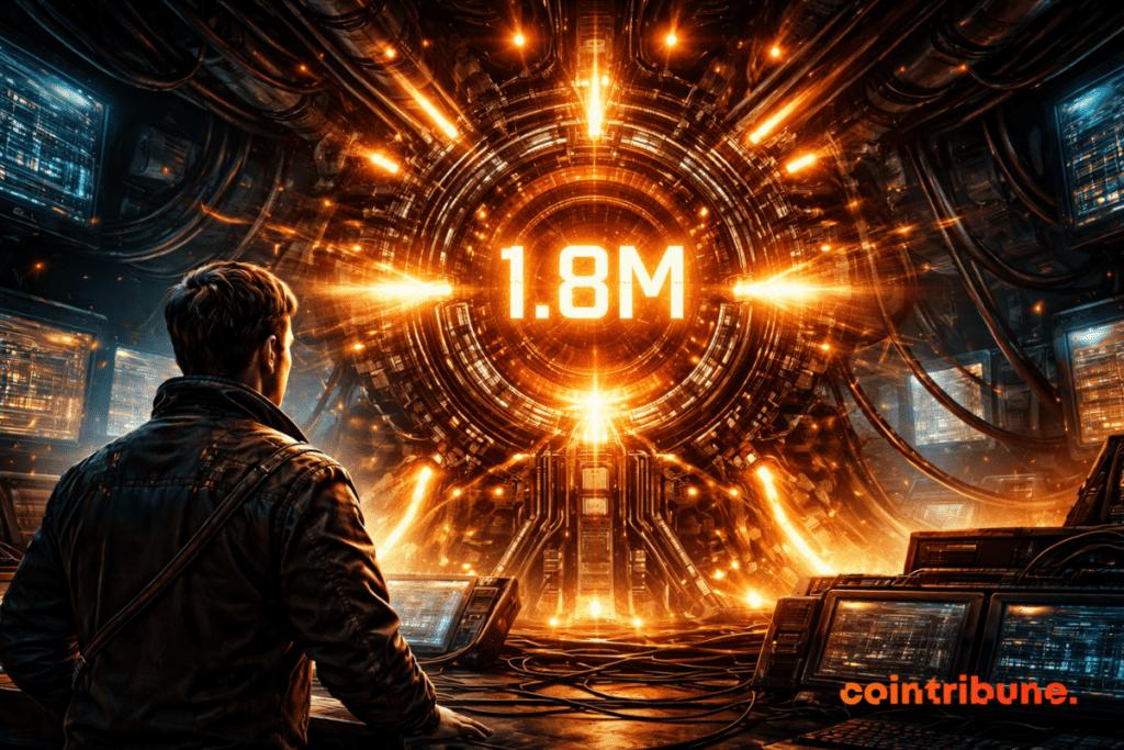 Relatório mostra que XRP Ledger registra média de 1,8 milhão de transações diárias na segunda metade de 2025