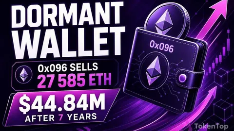 A cryptocurrency wallet labeled "0x096," dormant for seven years, sold 27,585 ETH for $44. 84 million in USDS, marking one of the larger single-wallet Ethereum liquidations tracked by on-chain monitors this year.