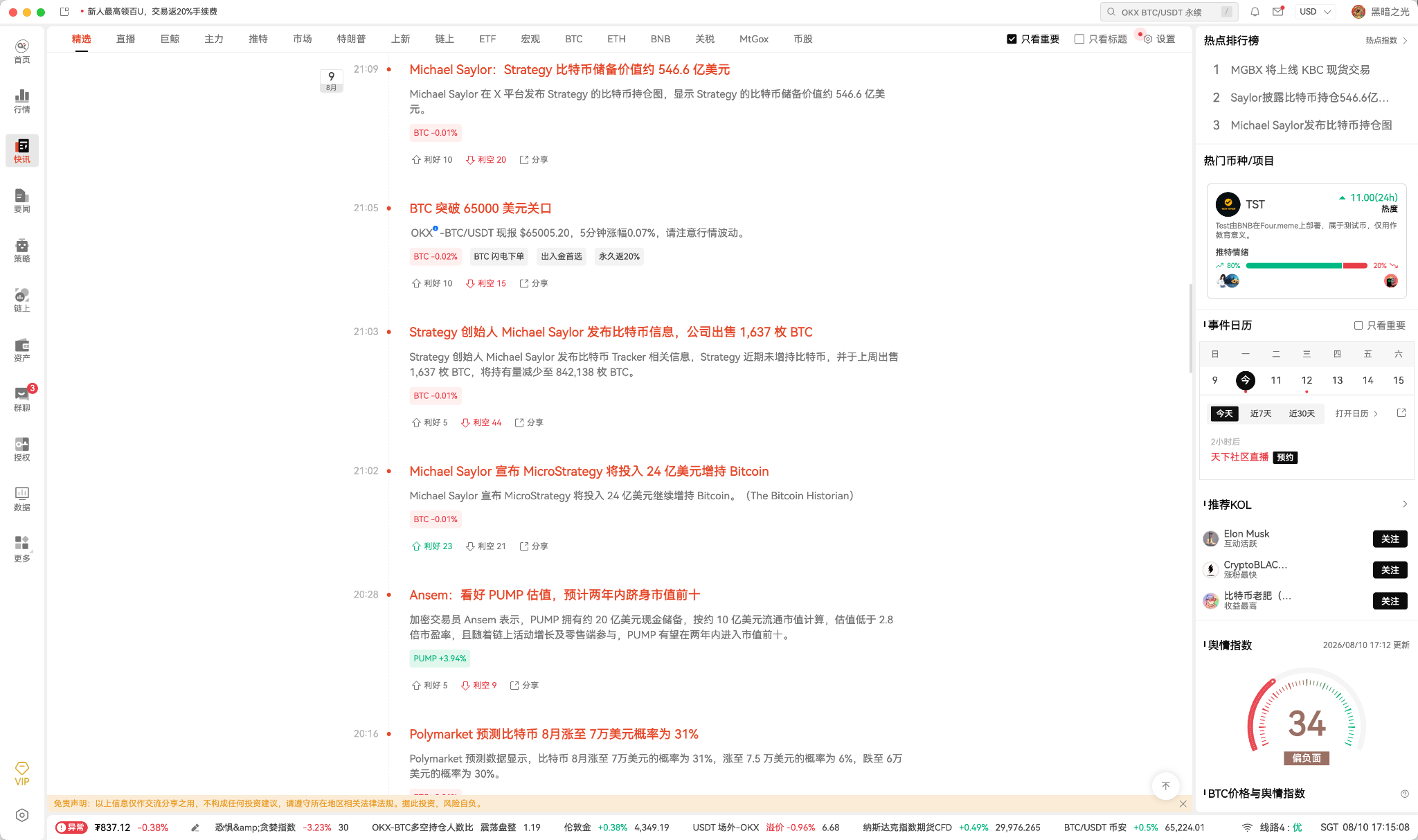 BTC 6.5 万美元为何涨不动?ETF 周流入创4月以来新高,多空都在等一个信号 image 2