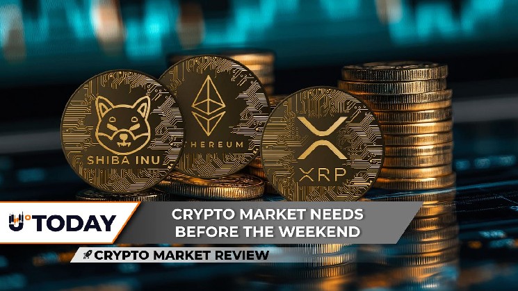Crypto Market Review: Shiba Inu's (SHIB) Back in Business, Ethereum (ETH) Must Decide, XRP Locked in on $2 image 1