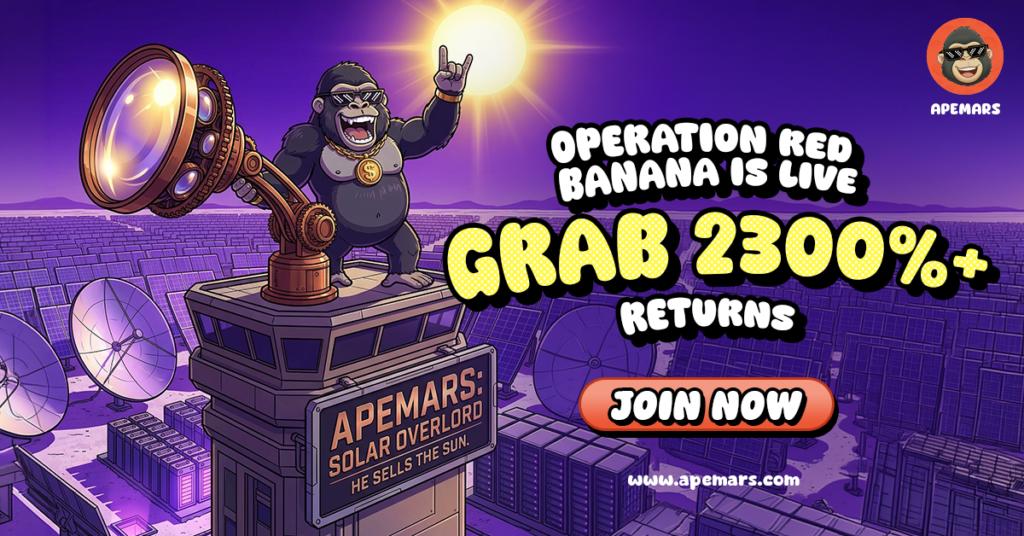 Top Meme Coin to Explode in 2026: APEMARS Surges To Stage 16 as MemeCore and FLOKI Trends Grow  image 1