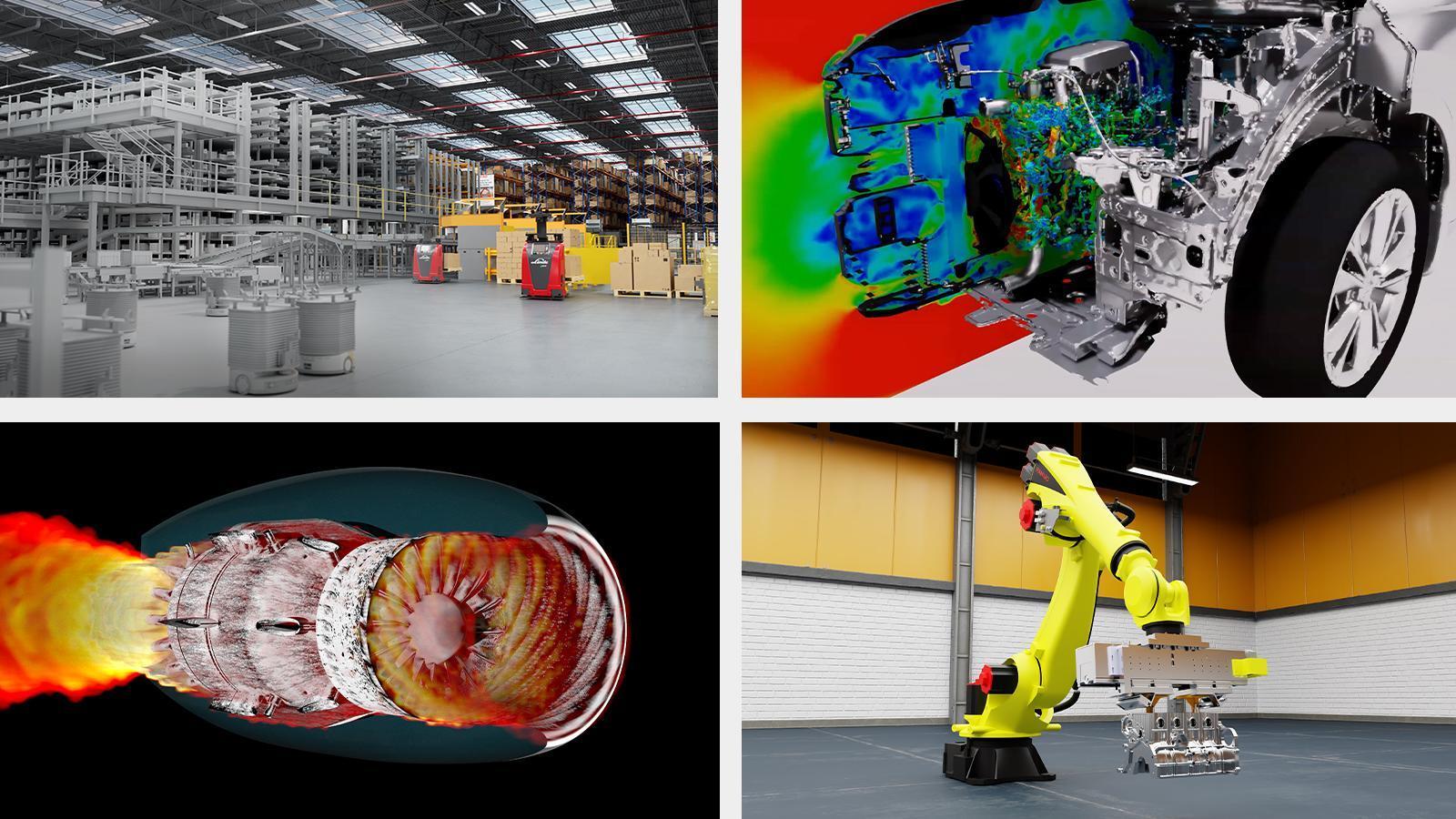 NVIDIA and Global Industrial Software Giants Bring Design, Engineering and Manufacturing Into the AI Era image