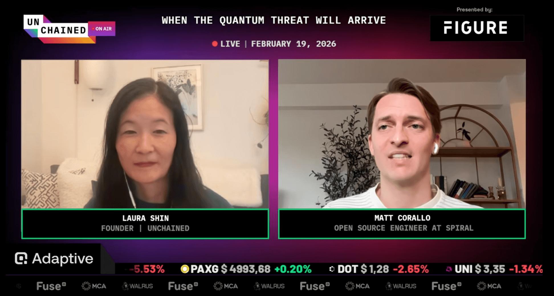 Bitcoin selloff due to quantum fears doesn’t add up with Ether flat, says dev