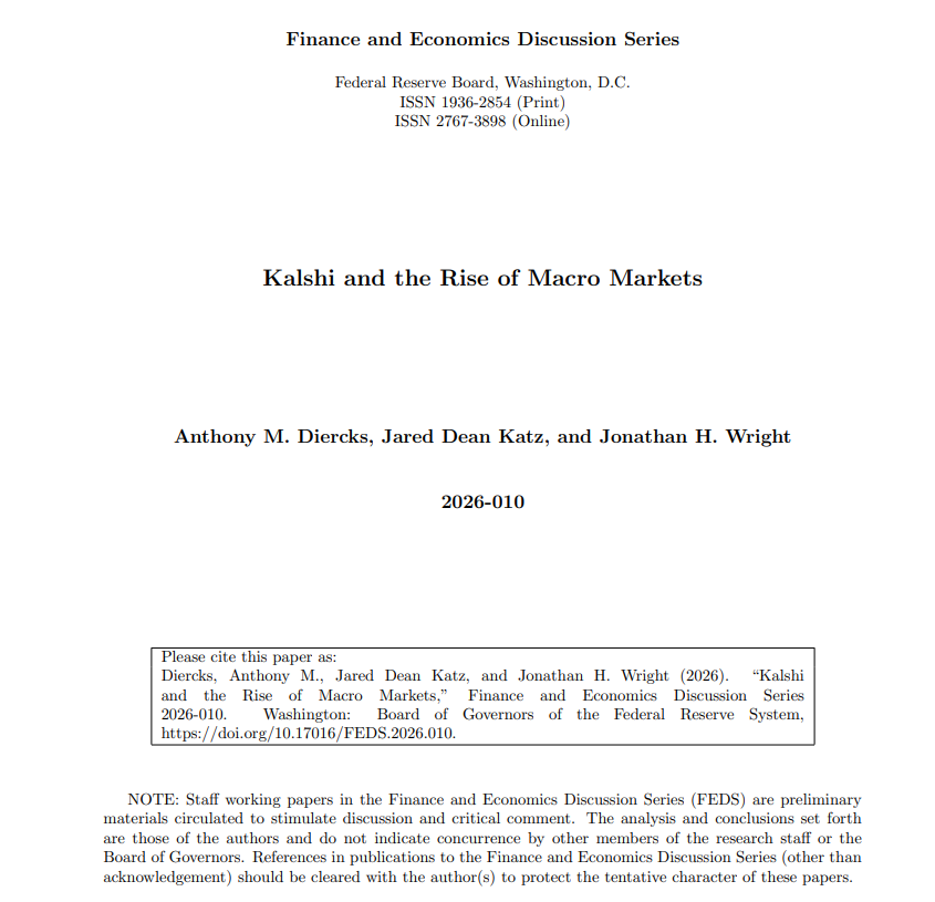 أخبار العملات الرقمية باحثو البنك الاحتياطي الفيدرالي يقولون إن “كالشي” يمكن أن يُعلم سياسة أسعار الفائدة image 1