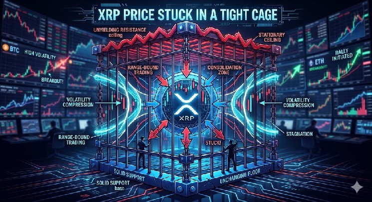 XRP Price Stuck In A Tight Cage—Breakout Pressure Keeps Building image 1