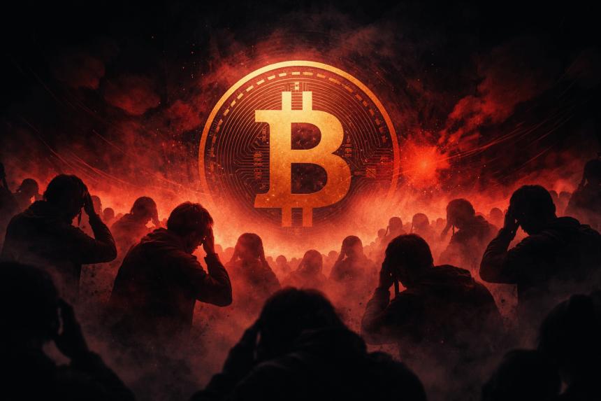 Bitcoin Realized Loss Nears $900 Million, Highest Since FTX Crash